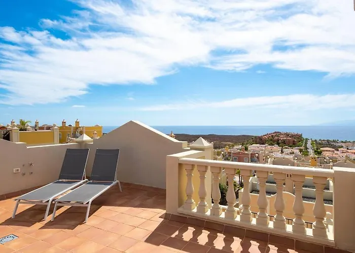 Duplex Sea And Mountain View * Palm-mar